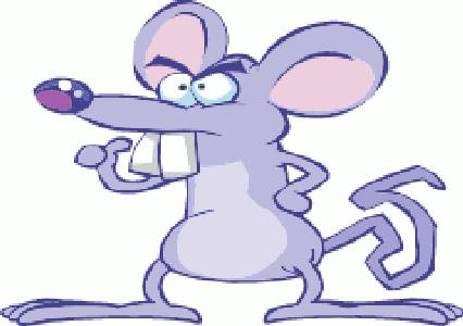 VSH000021 Cartoon Animal Mouse Danger