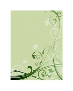 VSH000138 Фон Иллюстрация Зеленый Цветок Green Flower Background Pattern Illustration Листья Leaves