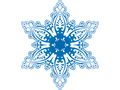 VSH001111Pattern Узор Ornament Орнамент Snowflake Снежинка