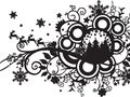 VSH000862New Year Новый год Christmas рождество Snowflake Снежинка Фон Background Украшение Decoration