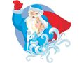 VSH001292New Year Новый год Christmas рождество Дед Мороз Santa Claus Снегурочка Snow maiden