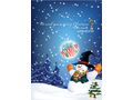 VSH001326New Year Новый год Christmas рождество Фон Background Fir Tree Елка Snowman Снеговик