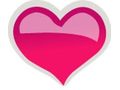 VSH000185 Heart Сердце Розовый Pink