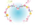 VSH000237 Heart Сердце Love Любовь Птица Цветок Bird Flower