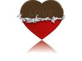 VSH000241 Heart Сердце Love Любовь Шоколад Конфета Sweet Chocolate