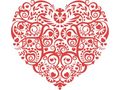 VSH000254 Heart Сердце Love Любовь Узор Pattern
