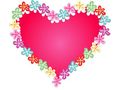 VSH000260 Heart Сердце Love Любовь Цветок Розовый Радость Flower Pink Joy